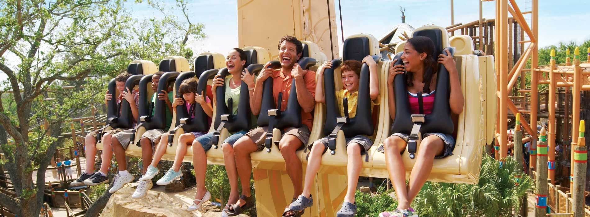 Ride the Wild Surge at Busch Gardens Tampa Bay