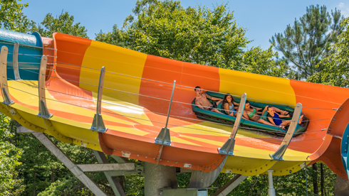 Cutback Coaster at Water Country USA