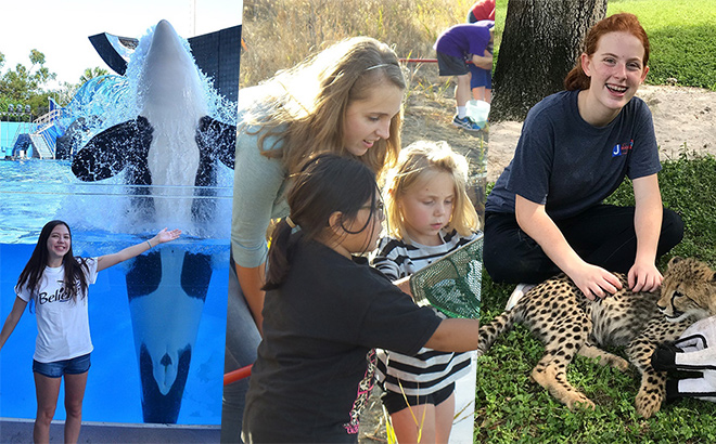 Members of SeaWorld Orlando's Youth Advisory Council
