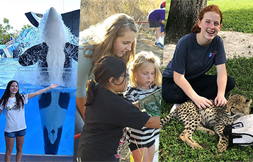 Members of SeaWorld Orlando's Youth Advisory Council